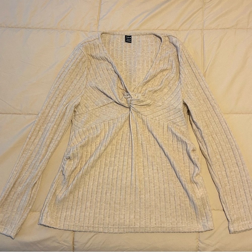 Cream Colored Maternity Top NWOT